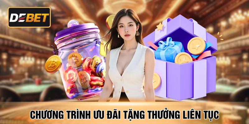 Chương trình ưu đãi tặng thưởng liên tục