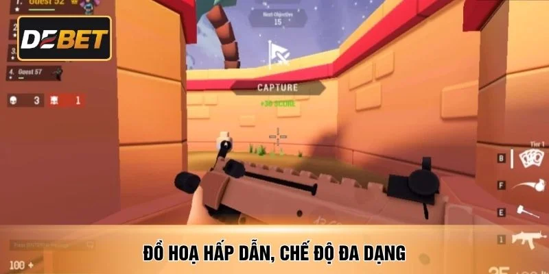 Đồ hoạ hấp dẫn, chế độ đa dạng