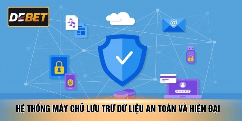 Hệ thống máy chủ lưu trữ dữ liệu an toàn và hiện đại