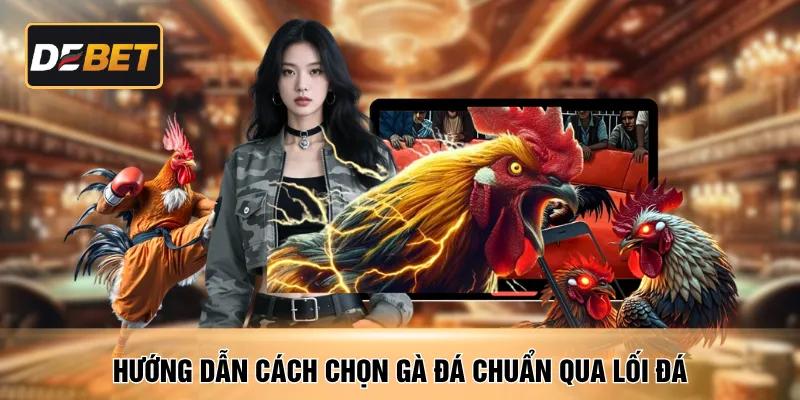 Hướng dẫn cách chọn gà đá chuẩn qua lối đá