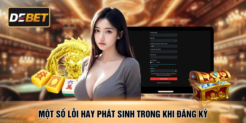 Một số lỗi hay phát sinh trong khi đăng ký